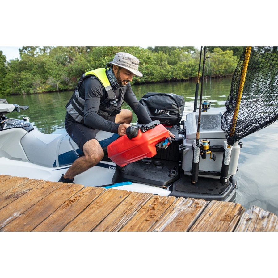 LinQ Multi Cargo Rack Sea-Doo GTX, RXT-X, Wake Pro (2018 - prezent), GTI, GTI SE, GTR, GTR-X, Wake (2020 - prezent), RXP-X (2021 - prezent), FishPro Scout, FishPro Sport 295101015