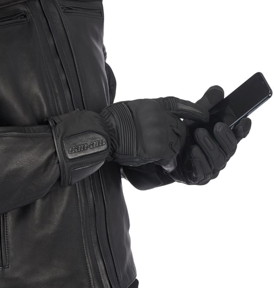 Manusi unisex Can-Am Spyder Peerce Leather Gloves CE/UKCA marime XL 4463471290