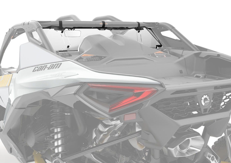 Geam spate policarbonat Can-Am Maverick R 715007315