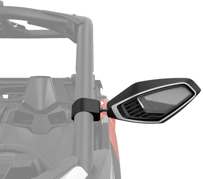 Led-uri smart integrate pentru oglinzile laterale din aluminiu Can-Am Maverick R 715007185