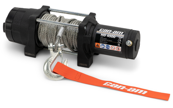 Troliu 2041 kg cablu otel Can-Am HD 4500 Maverick R 715006416