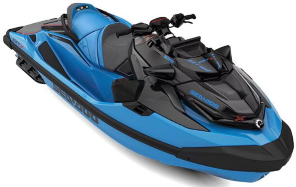 Sea-Doo RXT-X RS 325 CP Tech Package Gulfstream Blue Premium 2026