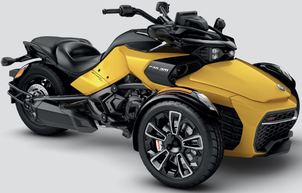 Can-Am Spyder F3-S Circuit Yellow Metallic 2027