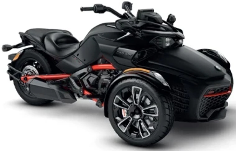 Can-Am Spyder F3-S Monolith Black Satin 2026