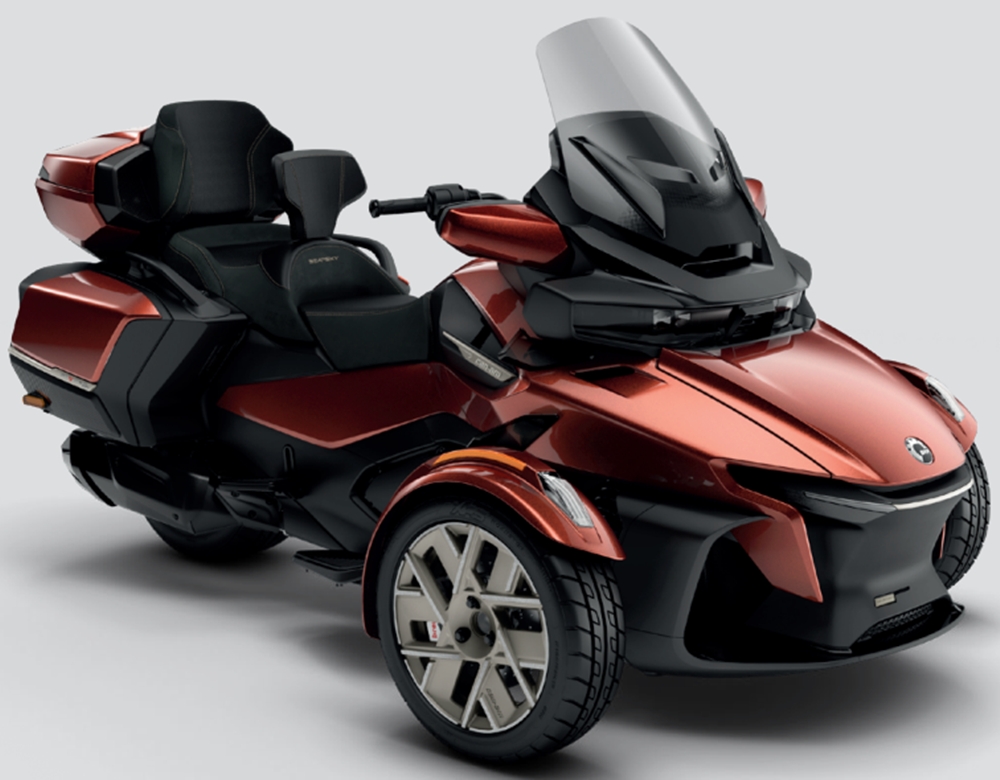 Can-Am Spyder RT Sea-to-Sky Mars Red Metallic 2026