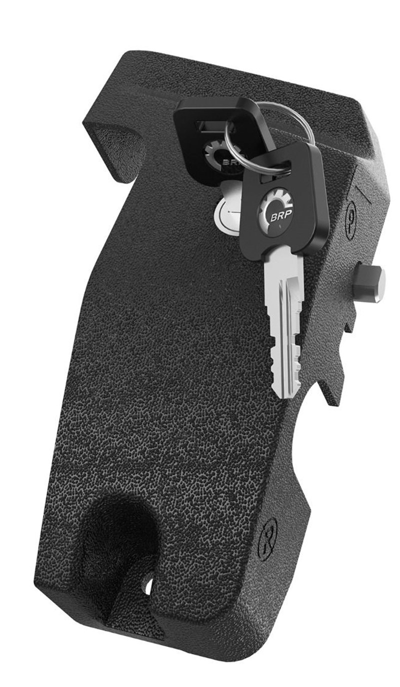 Locking Parking Brake Lever - Black 219401021