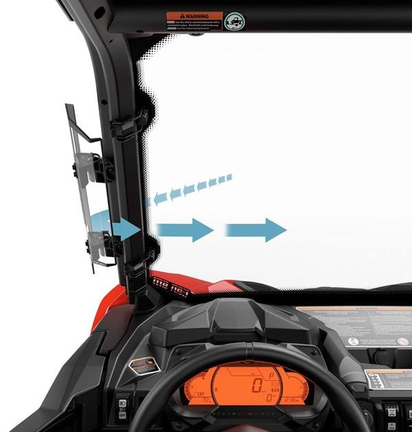 Deflectoare vant laterale Can-Am Maverick Trail, Sport, Sport MAX 715008632