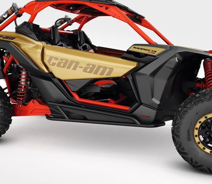 Protectii praguri Rock Sliders Can-Am Maverick X3 (exceptie X rc) - negre 715002963